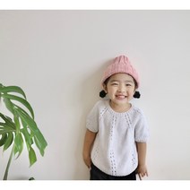 [코바늘DIY] 데일리 심플 비니모자 DIY 대바늘 입문용 초보용(동영상포함), 16 그레이베이지
