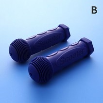 자전거핸들높이 조절 로드 픽시 하이브리드 자전거 일체형 핸들바 드롭바 어린이용 세발 스쿠터 고무 손잡이 미끄럼 방지 그립 커버 신제품, b