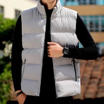 [최저가]남여공용 XL~5XL 심플한 빅사이즈 패딩조끼 3color