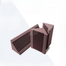 베이스트랩 흡음 방음 베이스 잡음 작업실 패널 소음 녹음실, 30x30x100cm 브라운, 1개