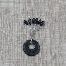 낚시 도구 개 대몫 높이 평가 검은 고무 공간 콩 타원형 스토퍼 찌 플로트 메기 플로트, 올리브 엠