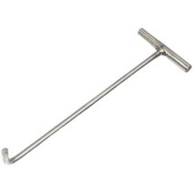 셔터 맨홀 정화조 뚜껑 개폐기 오프너 배수로 후크, 길이 68cm - 두께 12mm
