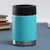 등산용보온병 스텐 밀폐 보온보냉병 Garrep Termica단열 진공 텀블러 캔 홀더 10oz 12oz 포함 여행용 스테인레스 스틸 커피 머그잔 자동차 컵 보온병, 10oz-12oz, 12oz Light Green