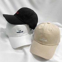 데일리 무지 캡모자 남자 여자 마르케 볼캡