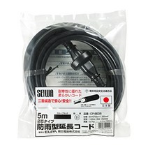 엘파 110v 연장선 방우 CP-BE03 5m 전선 콘센트 캠핑 전기 연장선, 1개, 3mcm