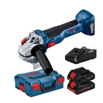 보쉬 GWS18V-7 충전그라인더 10.16cm 4.0Ah 배터리 2개, 1세트