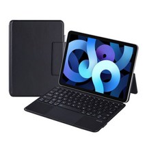 접이식 키보드 무선 블루투스 무선 매직 키보드 애플 iPad 프로 11 Air5 공기 4 5 10.9 마그네틱 케이스 커, 01 black, 한개옵션2, 01 For Pro 11