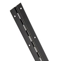 피아노경첩 1200x1.5T 스텐레스 (검정) 폭 45mm 60mm 장경첩, 2. 폭 60mm x 길이 1200mm