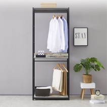 틸란드 철제드레스장 801 2단선반 행거장 옷장추천, 쿠이바엘모