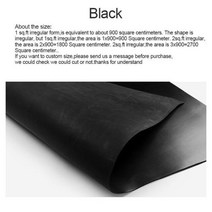 두께 풀 그레인 소 가죽 하이드 툴링 숄더 버트 베지터블 태닝 조각 공예 벨트 스트랩, Black+1sq.ft irregular