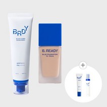 BE READY 블루 파운데이션&블루 선크림 SET, 5호 오웬