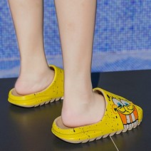 스폰지밥 캐릭터 비치 바캉스 미끄럼방지 슬리퍼 일상 실내화 청년K