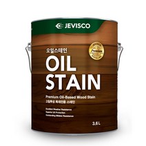 제비스코 오일스테인 3.6L 방부목, 월넛