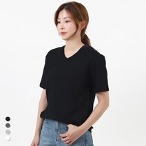 무지티센터 반팔 브이넥 티셔츠 30수 면 기본 코디 COMASA 4COLOR 남여공용 S-3XL 빅사이즈