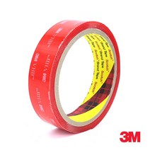 3M VHB 4910 하이패스 투명 앙면테이프 24mm x 1.5M 차량용테이프, 상세페이지 참조