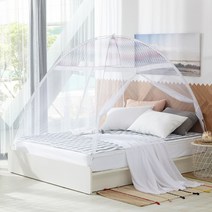 하우쎈스 북유럽 스타일 원터치 모기장 (싱글/슈퍼싱글 겸용), 03 플루토 모기장 130x200