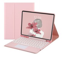 갤럭시탭s7 케이스 북커버 파우치 젤리 키보드 커버 EF-DT970UBKGKR 플러스, S7 플러스 12.4인치, 핑크 키 케이스