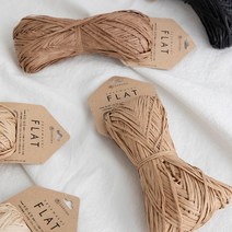DARUMA 다루마 사사와시 플랫(Sasawashi Flat) 25g 종이실 뜨개실, 101 내추럴