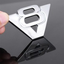 포드 F150 250 악세사리 액세사리 부품 chrome v8 금속 엠블럼 car door fender side 후면 트렁크 배지 스티커 f150 f250 f350 ford, 없음