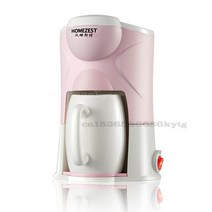 가정용 소형 커피 머신 드립 포트 자동 휴대용 150 ML, 02 801 Pink