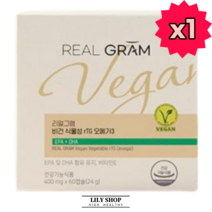 식물성 rTG오메가3 릴리샵추천 채식주의자 오메가3 혈행개선 비건 식약처인증, 1개, 60정