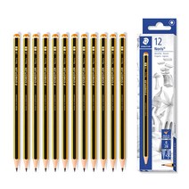 스테들러 노리스 120 연필 (드로잉 스케치 필기용 고품질) 12개, 2B (120)