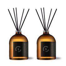 [1+1] 몽때리 실속형 디퓨저 대용량 실내 방향제 디퓨져 300ml 2개, 라이브러리