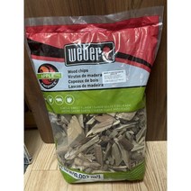 웨버 사과 훈연칩, 1개, 760g