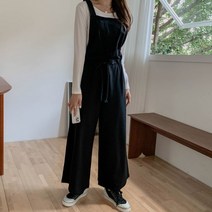 치코엘라- 피렌트 캐주얼 와이드 점프수트