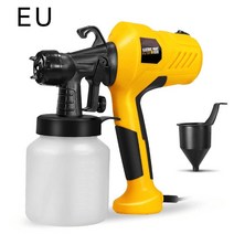 스프레이 건 electro 220v high power home electric paint sprayer 휴대용 에어브러시 홈 장식 clean Perfect for 초보자, 협력사, EU 플러그