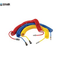 우레탄코일호스 8X5X7.5M 커플링 622-0022