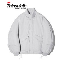 PARTIMENTO 3M 신슐레이트 푸퍼 패딩 자켓 그레이 Thinsulate Puffer Padding Jacket Gray