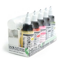골덴 High Flow 아크릴물감 30ml 5색+마카 세트(GG0959)