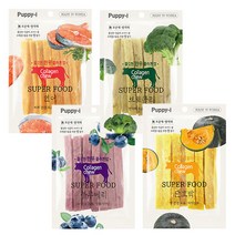 퍼피아이 강아지용 쫄깃한 한우 콜라겐껌 100g, 블루베리, 3개입