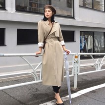 베이지-무릎팍녀 패션 브리티시룩 작음 겨울잠바 핸드메이드코트 겨울코트 여성 모직 코트 겨울