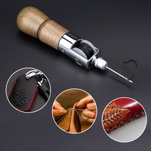 미싱 재봉틀 가죽 수동 DIY 수하물 왁스 스레드 바늘 Stitcher 조각 봉제 공예 장치 캔버스 수리 2716519154