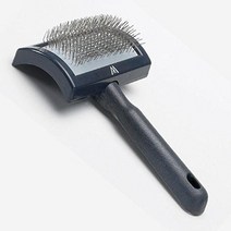 강아지 그루밍 전문가용 슬리커 브러시 곡선형 플라스틱 도구 - 사이즈 선택(라지), Regular