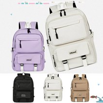 학생BAG 신학기 여성배낭 초등 고등학생책가방 중학생, 더라임헨크백_블랙