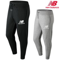 뉴발란스 바지 에센셜 스택드 로고 조거팬츠 MP91550-BK MP91550-AG