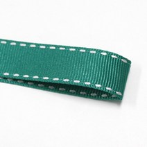 카네이션리본 선물포장리본 꽃포장리본 골지 스티치 리본 (폭 5mm 길이90m)(폭 10mm/15mm 길이 45m), 11(그린)