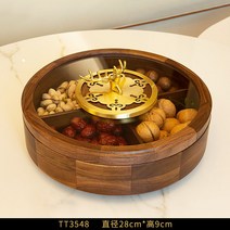 일본식 도시락 초밥 샌드위치 소풍 원형 목조 다과함 통, 5. 사슴 과일 1단B