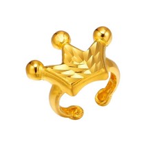 아기 순금 돌반지 다이아 왕관 24K 1.875g 100일 선물