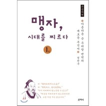 맹자 시대를 찌르다 1(큰글씨책):아름다운 순 우리말 번역의 새로운 주석서, 산지니, 정천구 저
