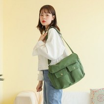 직장인 크로스백 캐주얼 가방 학생 아메카지 에코백