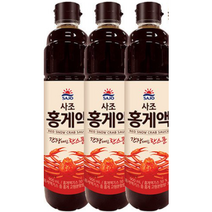 (메카몰) 사조대림 홍게액900ML*3