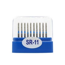 DI SO SR 시리즈 치과 다이아몬드 그라인딩 버 드릴 비트 고속 연삭 도구 그라인더 100 개/상자, SR-11