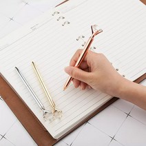 판다리아로10캐럿 금속볼펜 무료케이스 무료각인, 화이트
