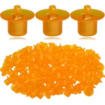 양봉 장비 도구 여왕벌 꿀 꿀벌 세포 컵 키퍼 캐처 롤 케이지 19x16mm 50 개 100, [02] B-orange, [01] 50 pcs
