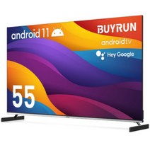 프리즘 바이런 55인치 4K 스마트TV UHD화질 스탠드형 ABC55G