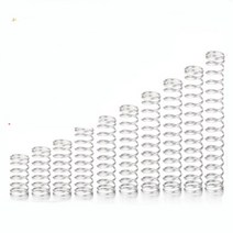 태엽 스프링 인장 볼트 코일 금형 스파이럴 대형 용수철 0.5mm 스테인리스강 초소형 압축 외경 3mm4mm5mm6mm7mm8mm9mm10mm12mm 길이 10mm 50mm, 12mm 10개, 45mm